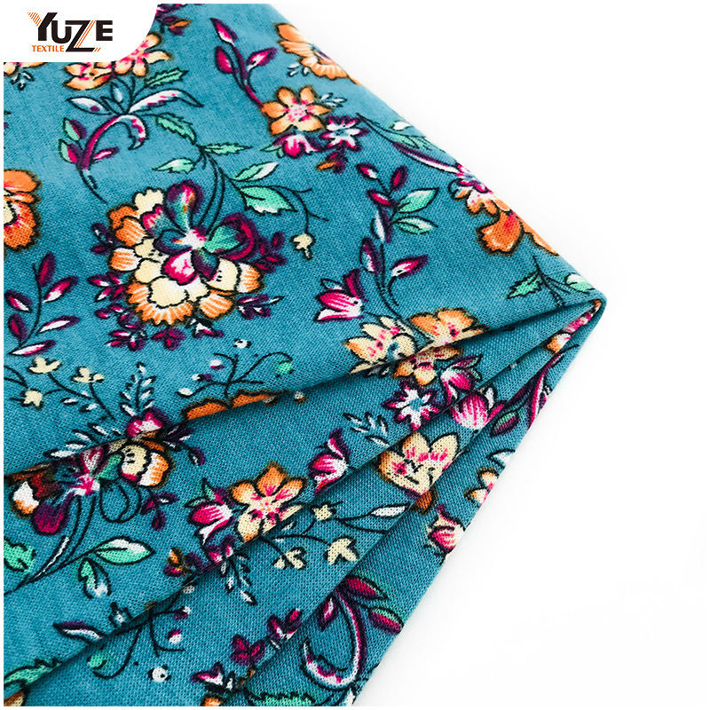 YZS18-290 POLU SPUN SPANDEX PRINT