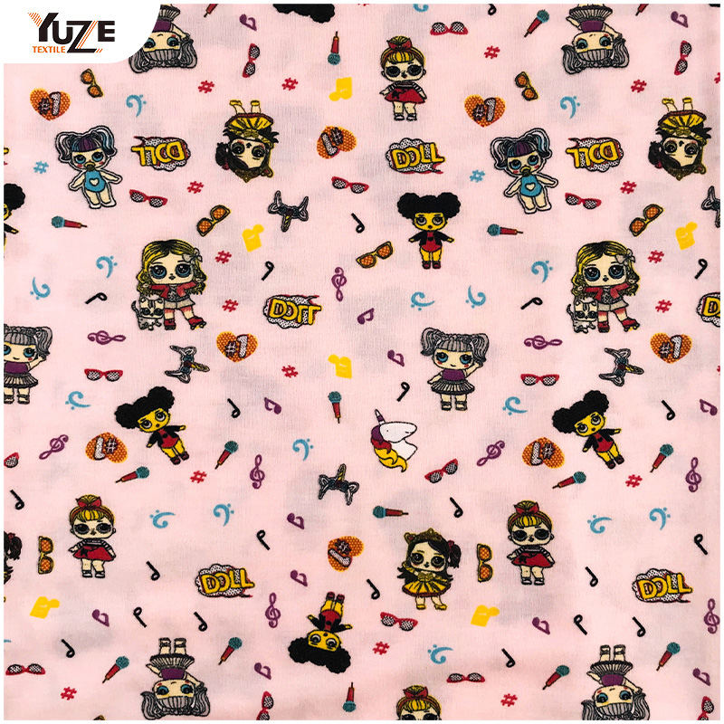 YZS20-726 POLU POLUN SPUNDEX PRINT