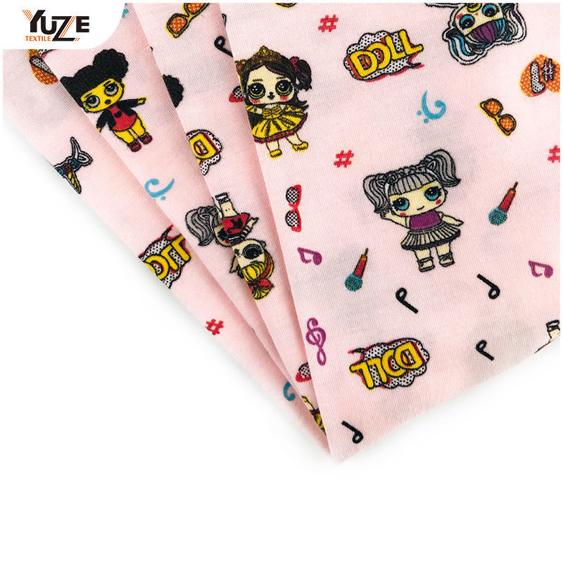 YZS20-726 POLU POLUN SPUNDEX PRINT