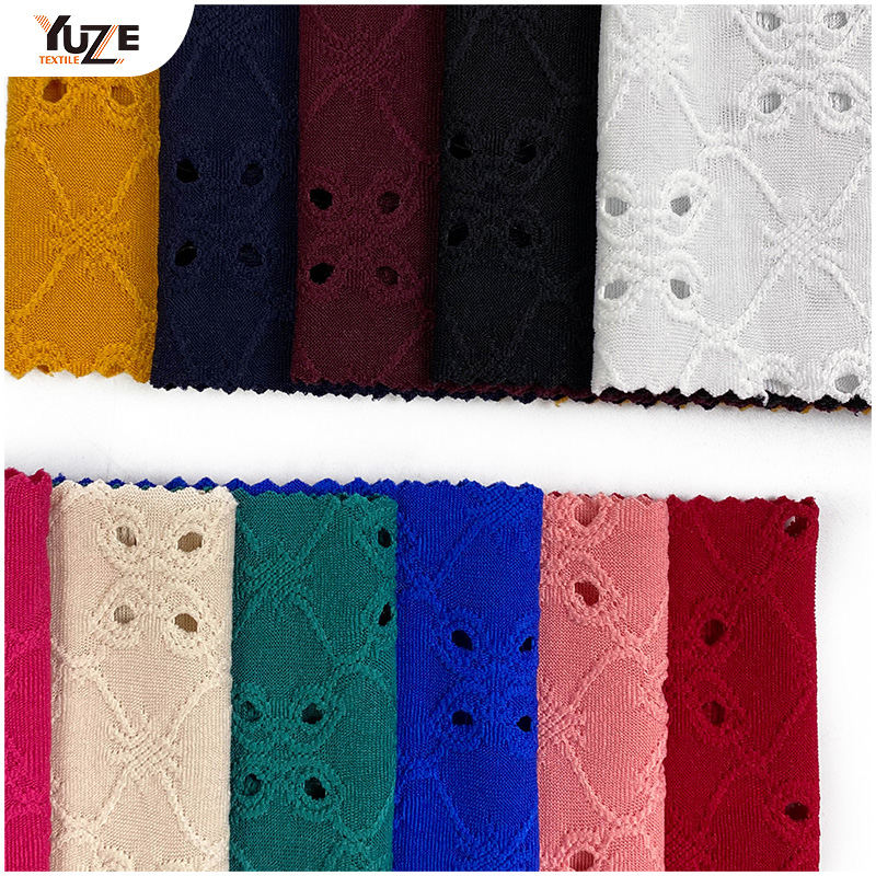 YZK-030030 DTY Spandex Jacq le poill