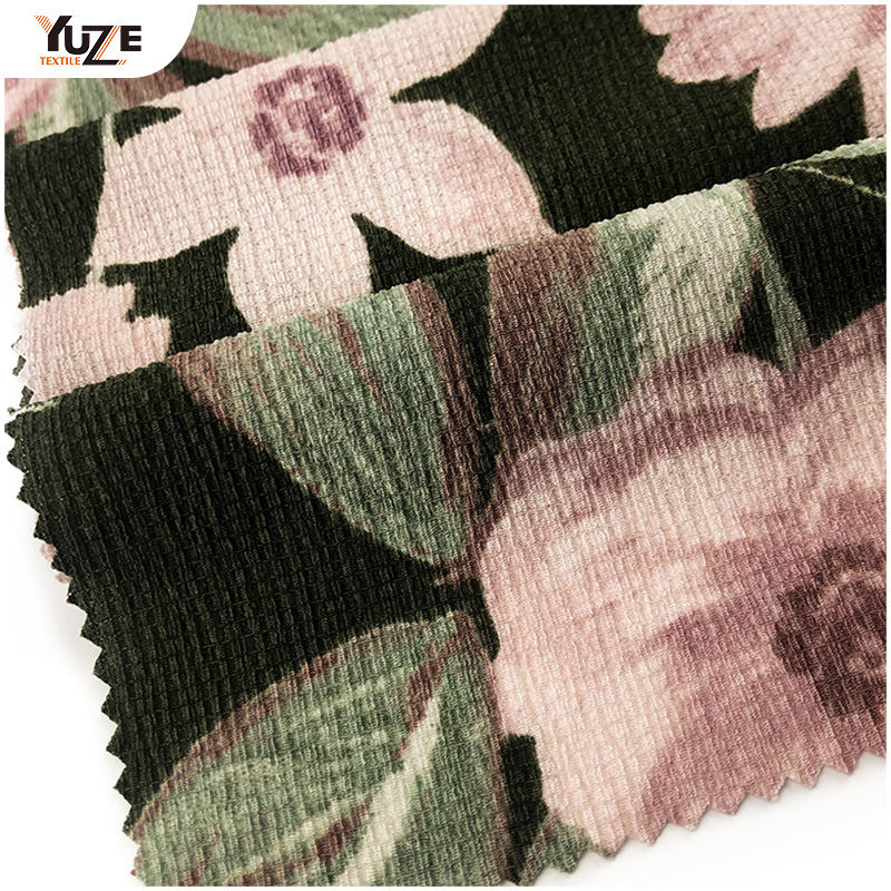 YZK-030293 Crepe Knitting Prt