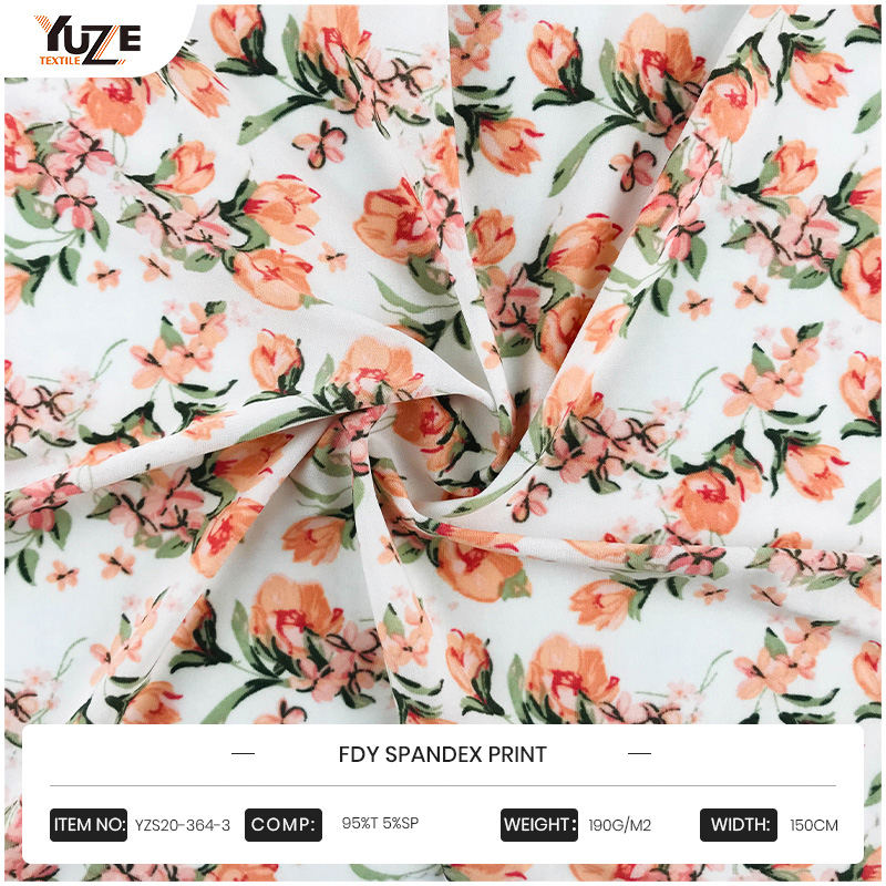 YZS20-364-3 FDE Spandex Print