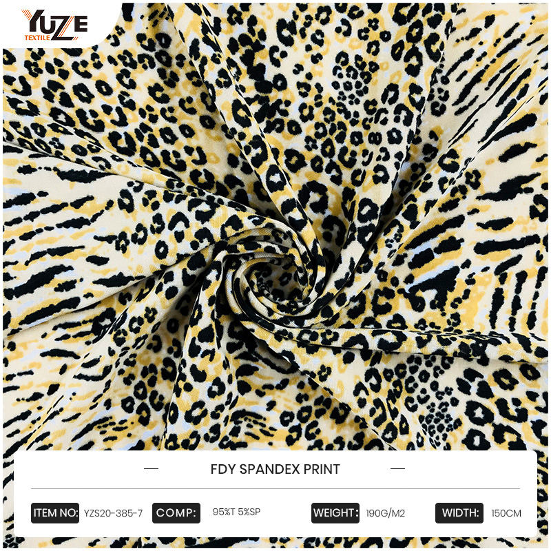 YZS20-385-7 FDE Spandex Print
