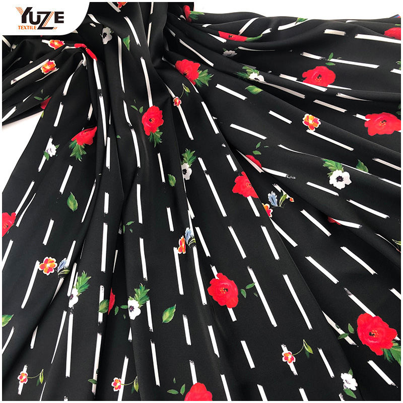 YZW-010636-15 Armani Satin Print Digiteach