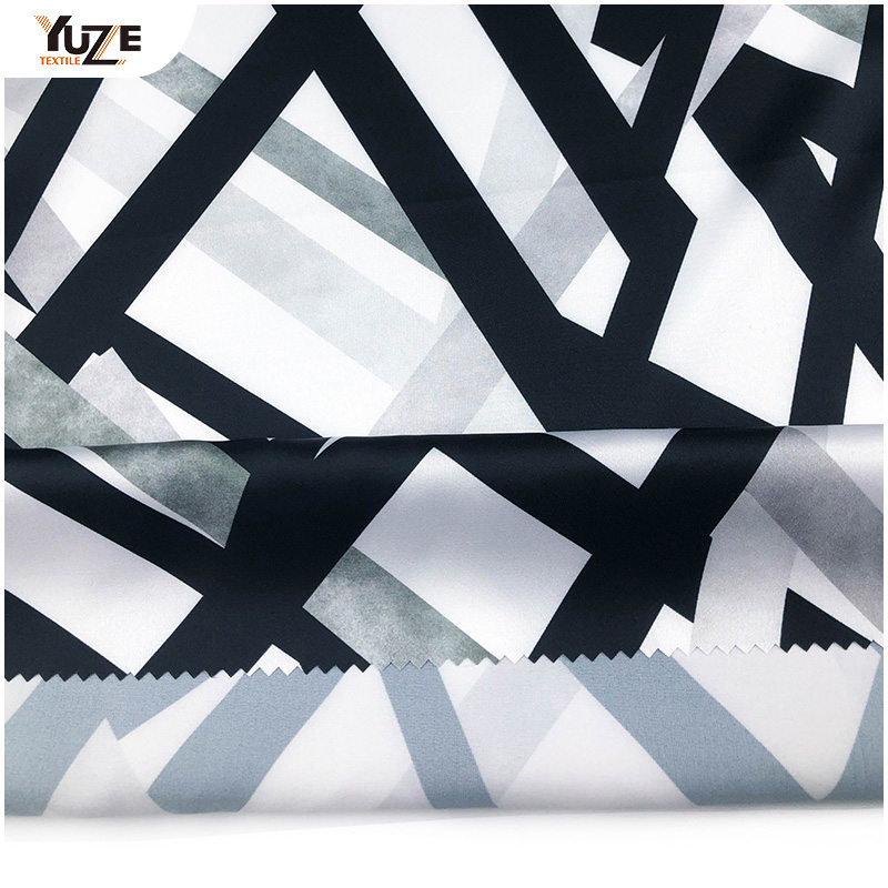 YZW-010636-7 Armani Satin Print Digiteach