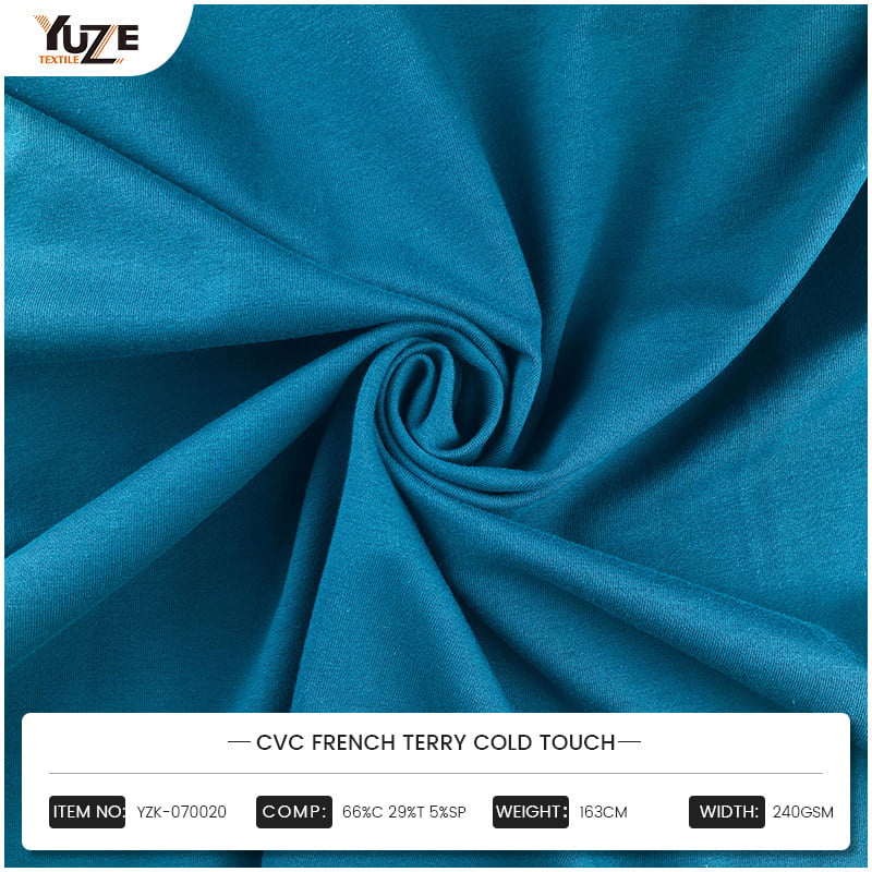 YZK-070020 CVC French Terry Fuar Touch