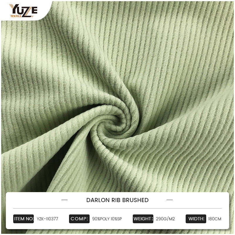 YZK-110377 Darlon Rib brushed