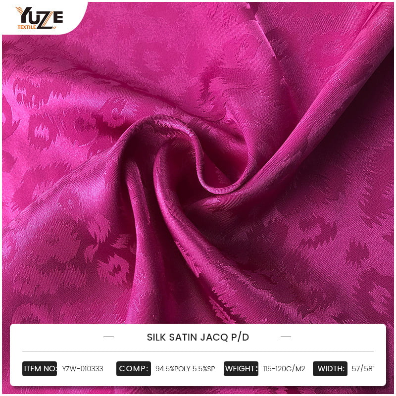YZW-010333 Síoda ​​Satin Jacq P/D.