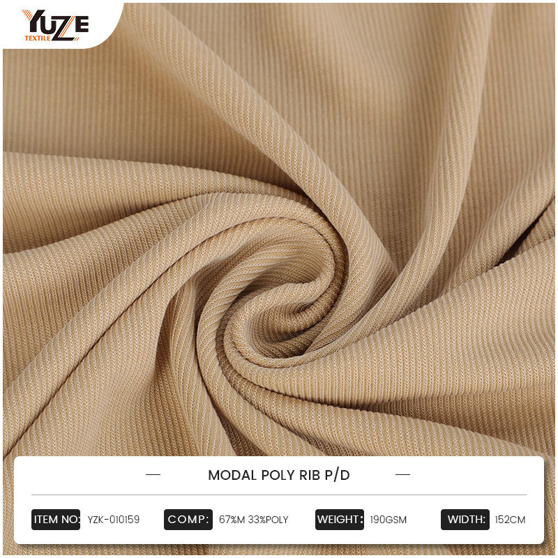 YZK-010159 MODAL POLY RIB P/D.